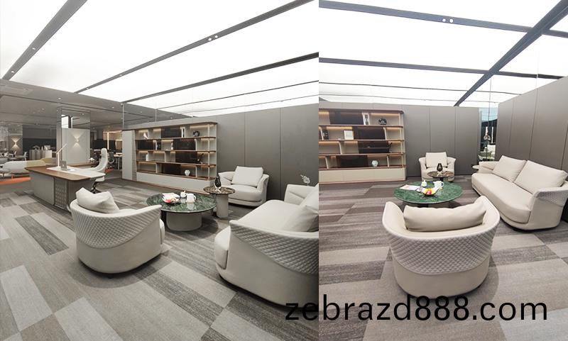 輕奢(she)風辦(ban)公(gong)皮(pi)沙(sha)髮(fa)