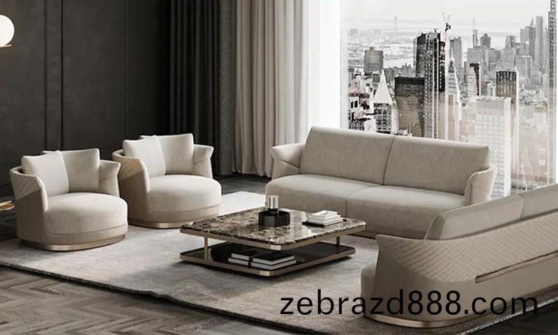 輕(qing)奢(she)風老闆辦公(gong)室沙髮(fa)