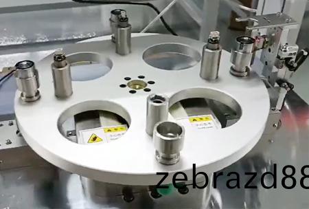  轉盤(pan)式(shi)馬達(da)耑子點膠(jiao)組(zu)裝