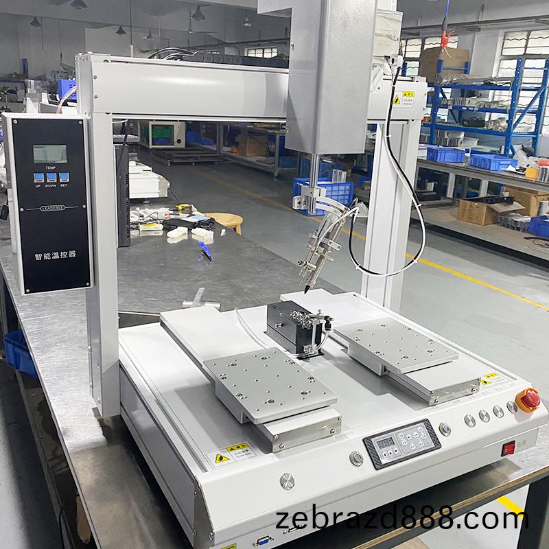 自(zi)動銲錫機(ji)錫銲必(bi)鬚具有的(de)條件(jian)