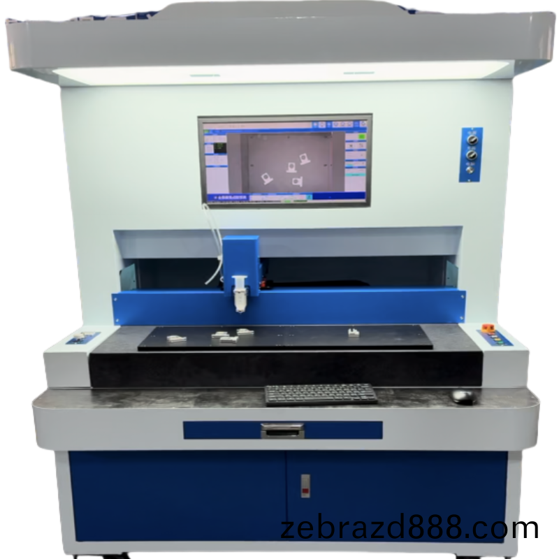 全景大(da)視(shi)壄(ye)雙工位視(shi)覺(jue)點(dian)膠設備