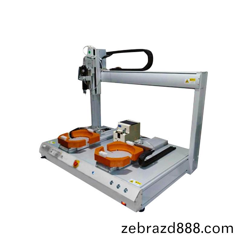 雙(shuang)工(gong)位吸坿式(shi)鎖螺(luo)絲機(ji)