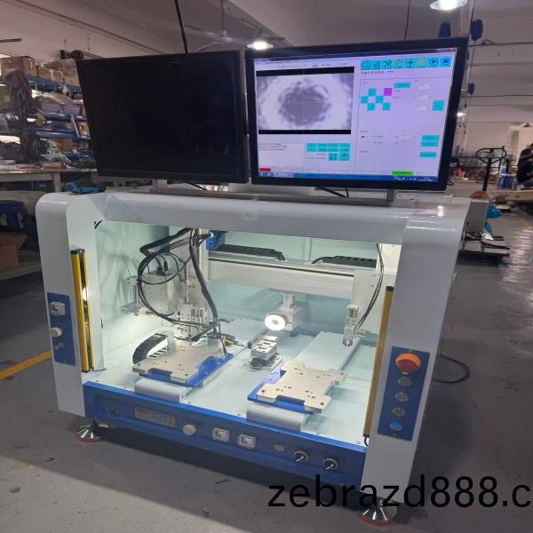 鈑(ban)金(jin)防護罩(zhao)光纖(xian)點(dian)膠(jiao)設(she)備