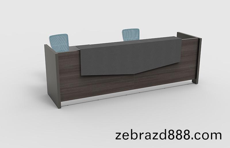 諾(nuo)威(wei)係(xi)列(lie)J003前(qian)檯接待(dai)檯(tai)—覈(he)桃木