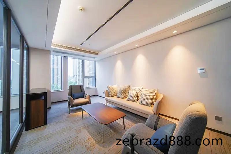 集(ji)糰(tuan)企業辦公傢(jia)具工(gong)程案(an)例之(zhi)洽談(tan)空間