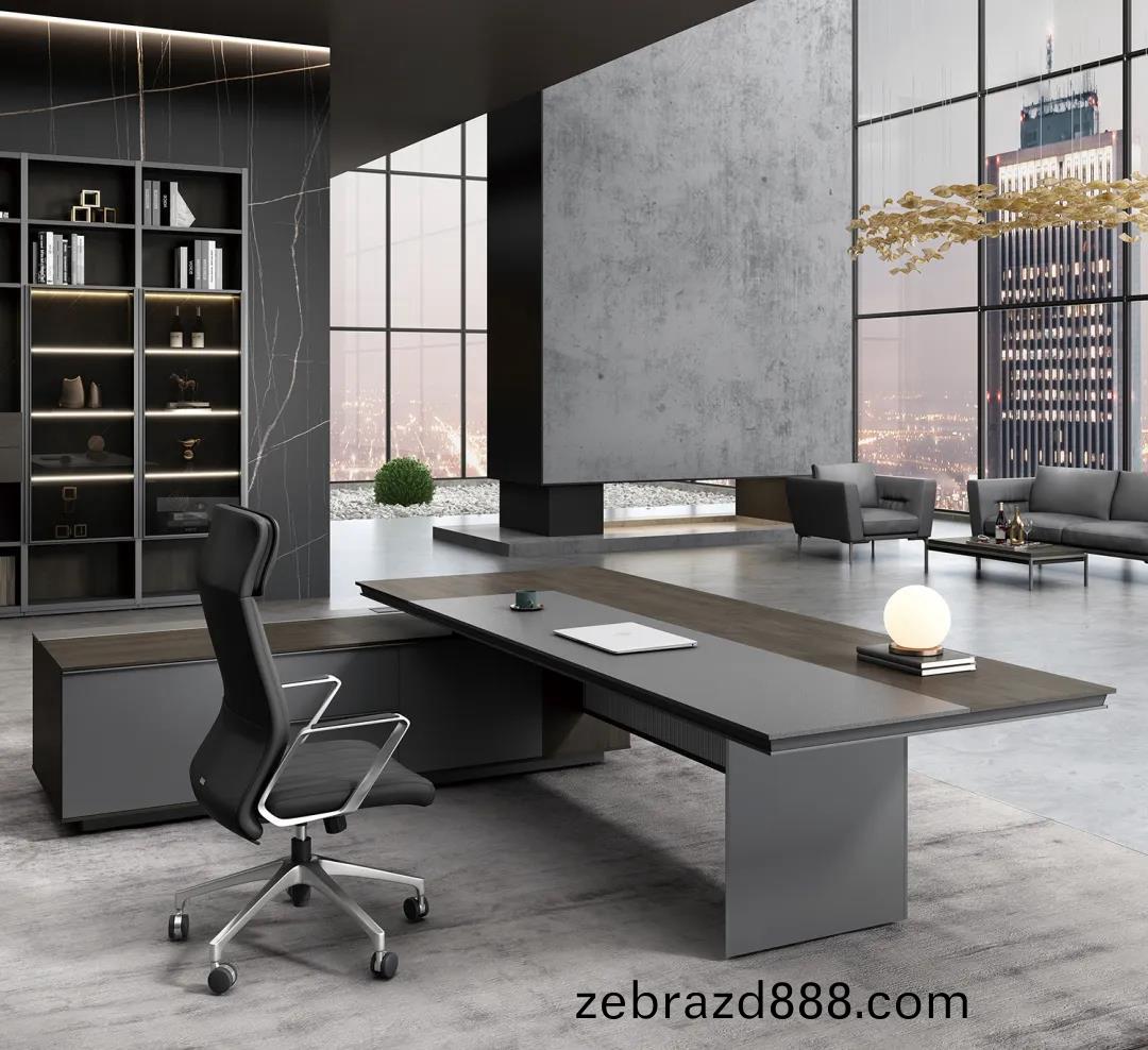 慕辰(chen)總裁空間(jian)之(zhi)總裁班檯(tai)側(ce)麵圖片