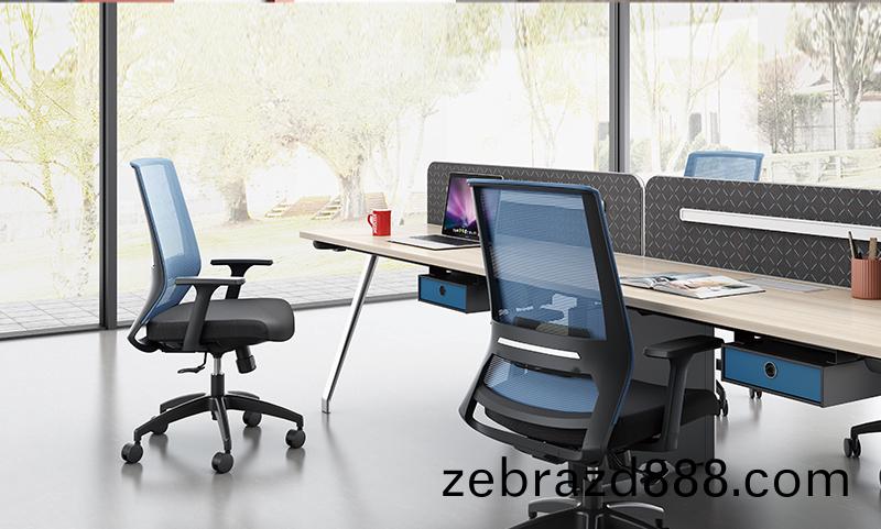 思諾(nuo)係列轉(zhuan)輪(lun)帶(dai)扶(fu)手網麵(mian)辦(ban)公(gong)椅