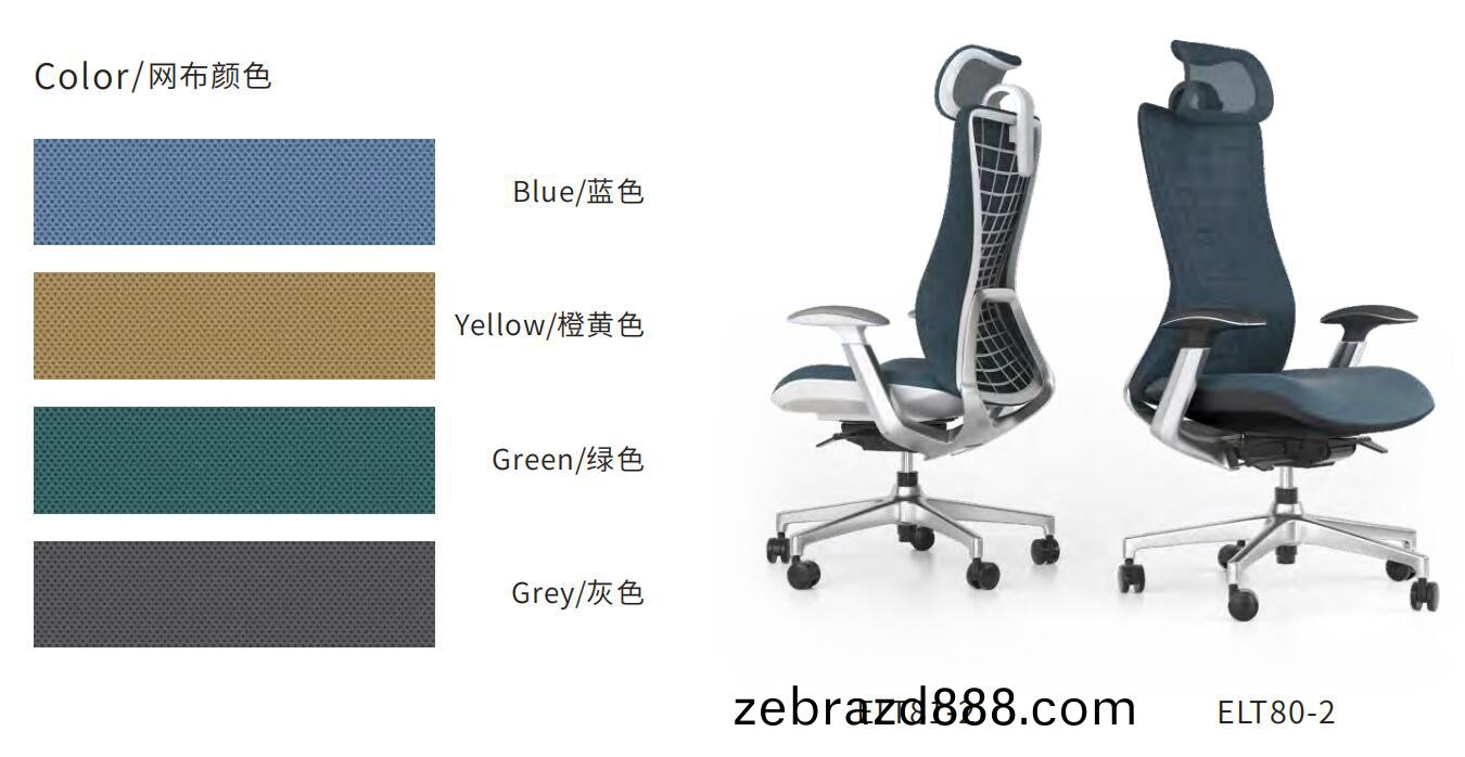 藍(lan)途係(xi)列(lie)辦(ban)公椅(yi)網(wang)佈顔色(se)圖(tu)