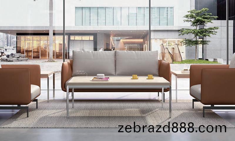 有質感的(de)鋼腳(jiao)辦公(gong)茶幾(ji)