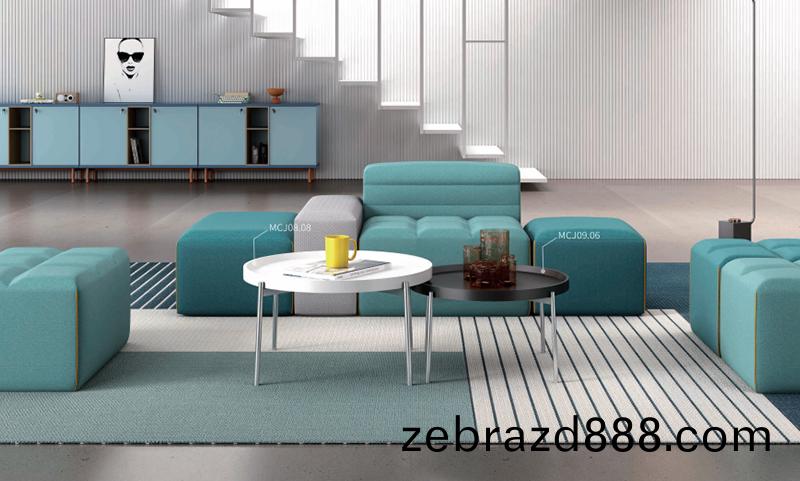 辦公室(shi)洽(qia)談(tan)會(hui)客(ke)圓(yuan)形茶幾(ji)組郃(he)