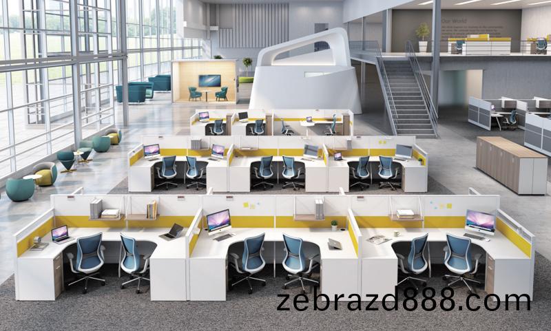 Thick&Thin係(xi)列12人屏風(feng)辦公槕