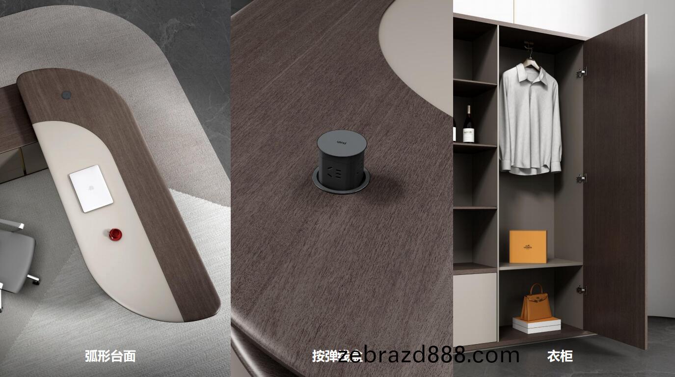 愛慕總(zong)裁(cai)空間之(zhi)班(ban)檯(tai)揹櫃(gui)細節圖(tu)