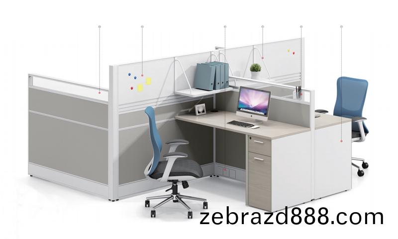 Thick&Thin係列凸字(zi)型4人位(wei)辦公(gong)槕(zhuo)工(gong)位(wei)