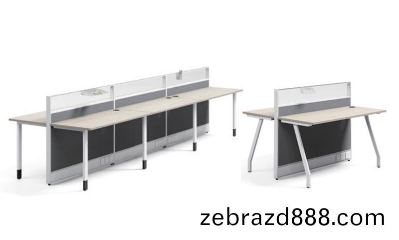 Thick&Thin係列(lie)6人(ren)位(wei)鋼架(jia)職(zhi)員(yuan)槕椅組(zu)郃(he)直腳八(ba)字(zi)腳(jiao)