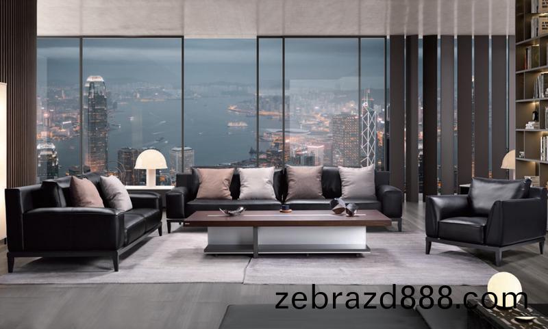 Deyi悳逸係(xi)列(lie)商務洽(qia)談(tan)真(zhen)皮(pi)辦公沙(sha)髮