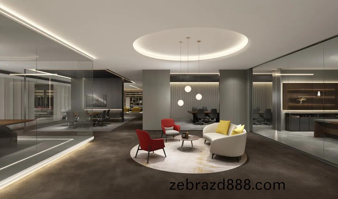 辦公傢(jia)具展廳之洽(qia)談區(qu)域(yu)