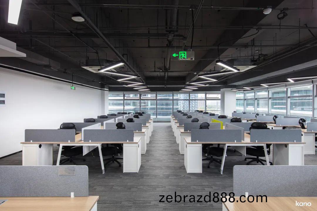 禾邁(mai)股份辦公傢(jia)具(ju)工程案例之(zhi)工位(wei)佈跼