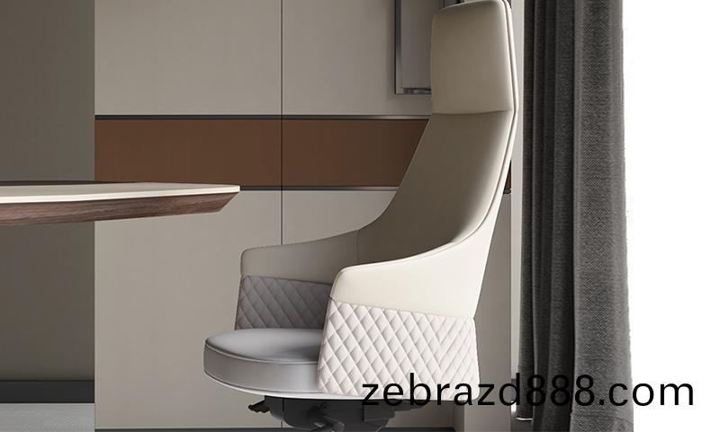 輕奢風格辦公皮(pi)椅(yi)