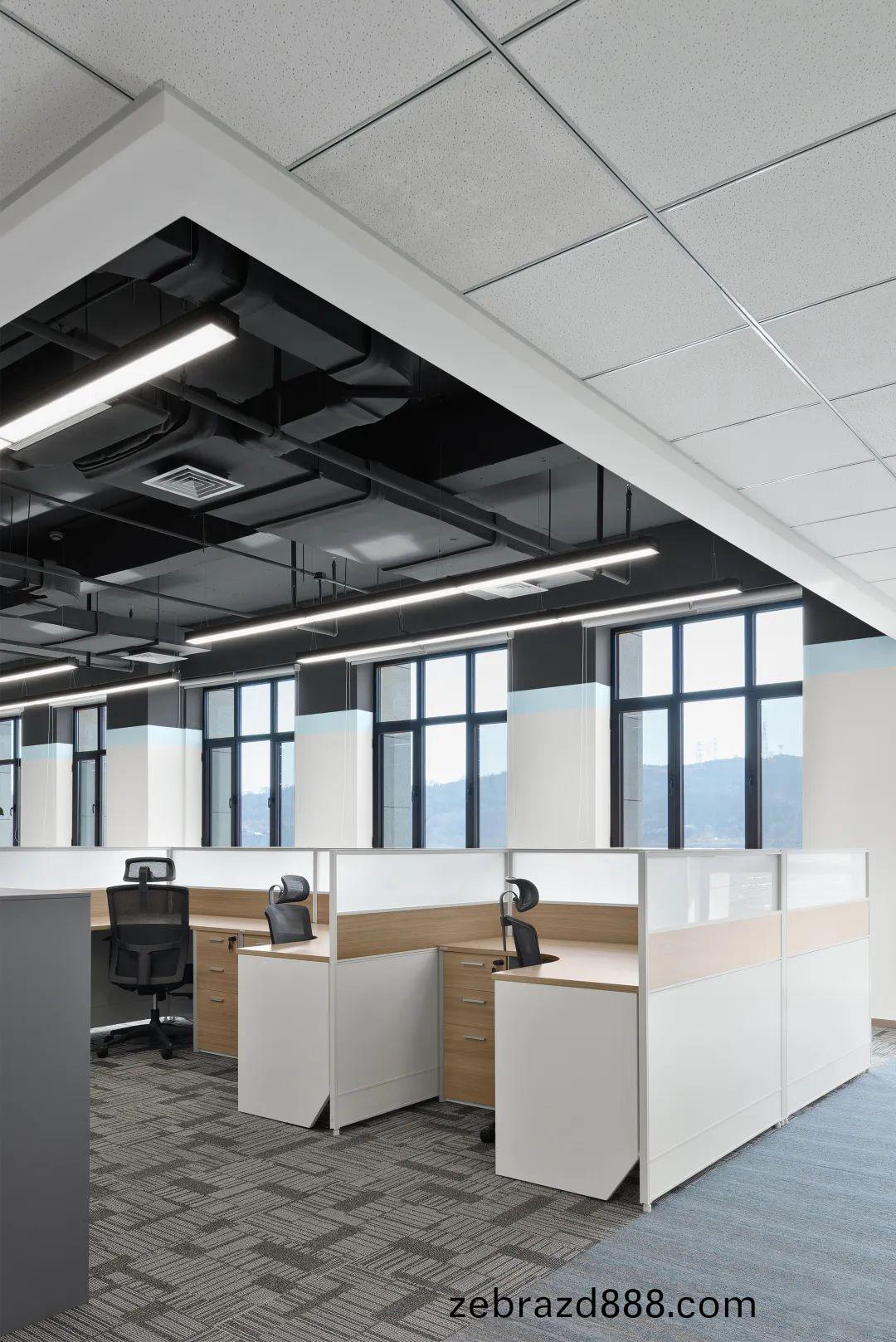 百(bai)洋(yang)醫藥集糰辦(ban)公樓傢(jia)具配套(tao)之屏風工(gong)位(wei)