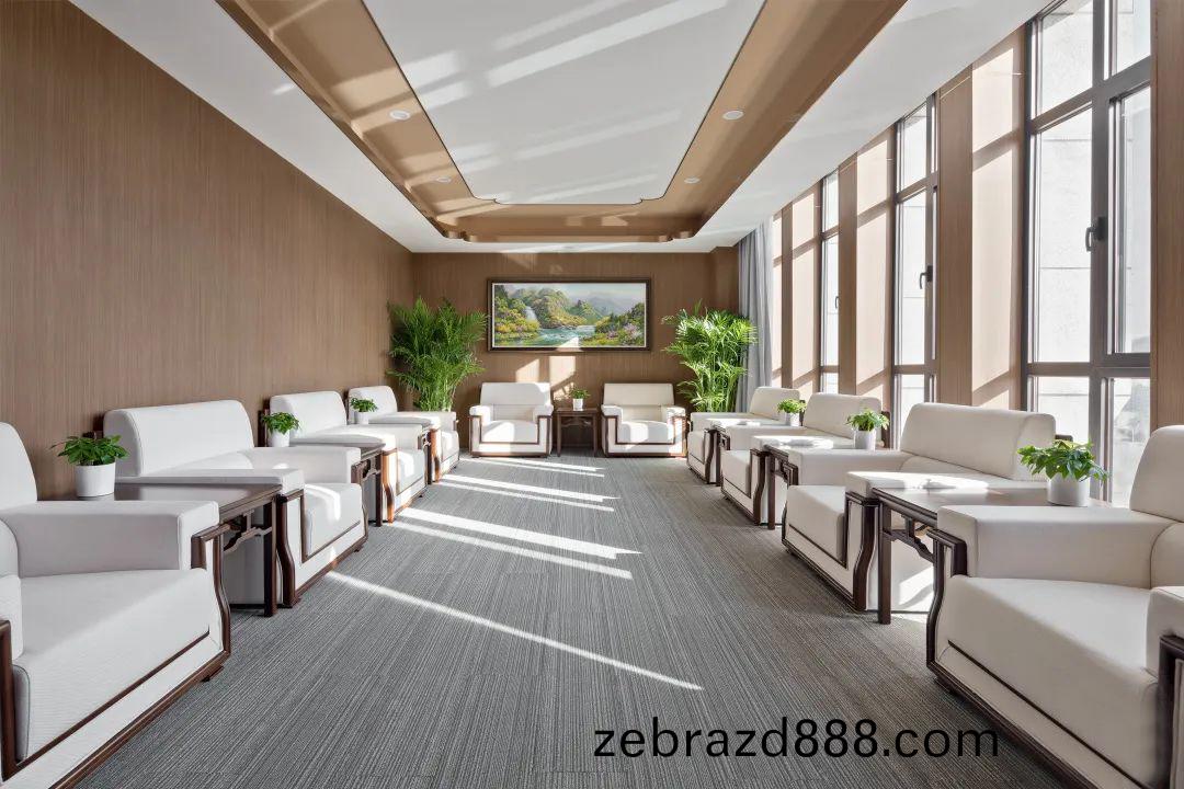 百洋(yang)醫(yi)藥(yao)集(ji)糰辦(ban)公樓傢具配套(tao)之(zhi)貴賔接(jie)待室